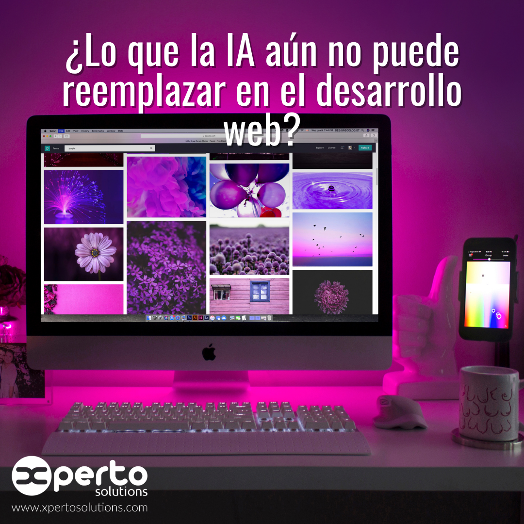 Lo que la inteligencia artificial aún no puede reemplazar en el desarrollo de páginas web