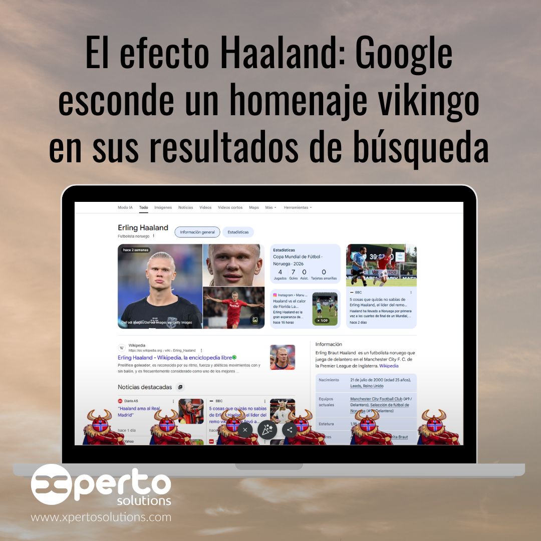 El efecto Haaland: Google esconde un homenaje vikingo en sus resultados de búsqueda