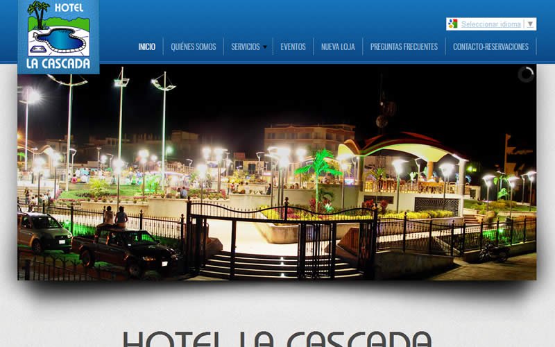 Hotel La Cascada Web