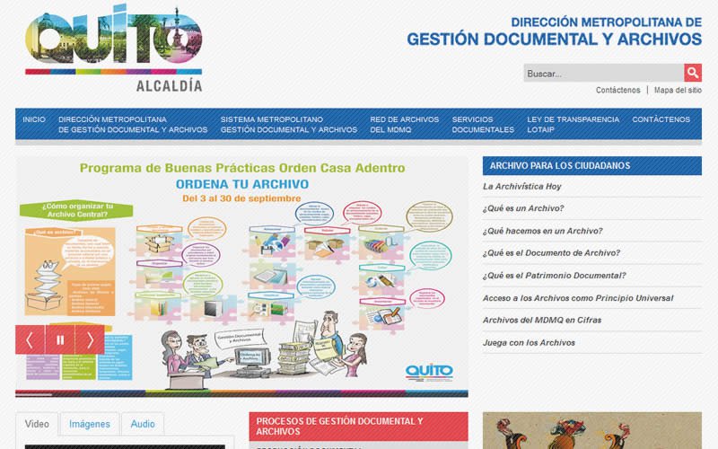 Dirección Metropolitana de Gestión Documental
