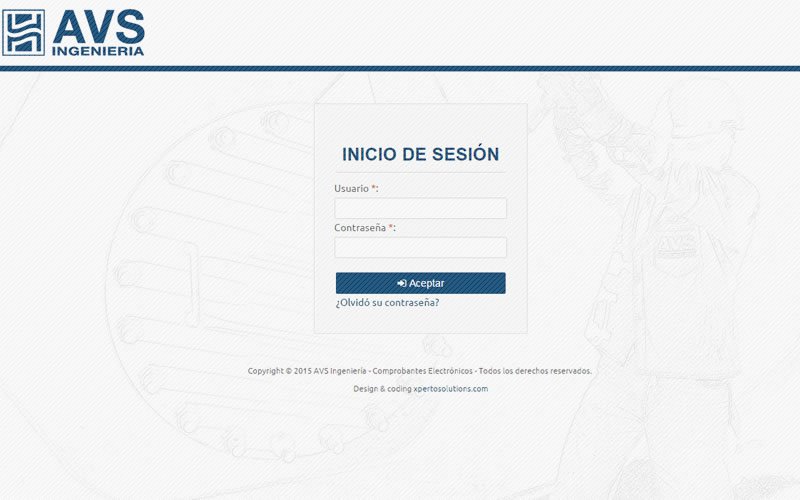 AVS Ingeniería Portal de Comprobantes Electrónicos