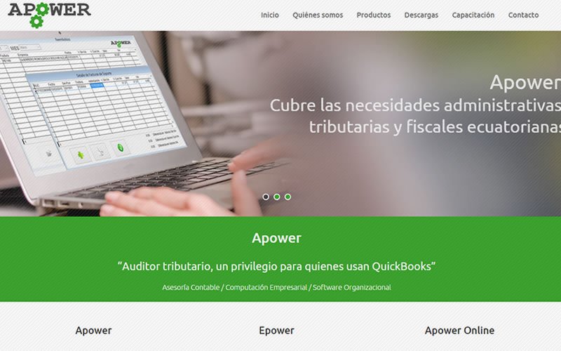 Web Apower para Quickbooks