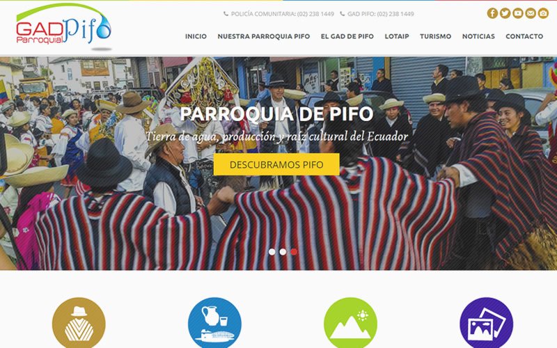 Portal Web GAD Parroquial de Pifo