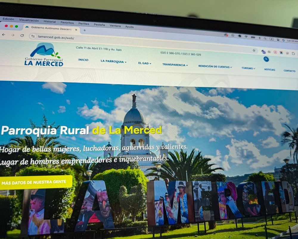 Diseño y Desarrollo del Sitio Web del GAD Parroquial Rural de La Merced