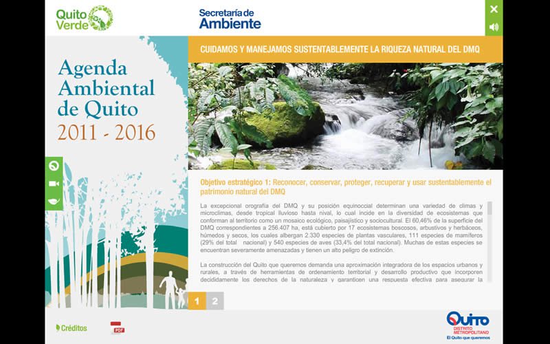 CD Multimedia Agenda Ambiental de Quito